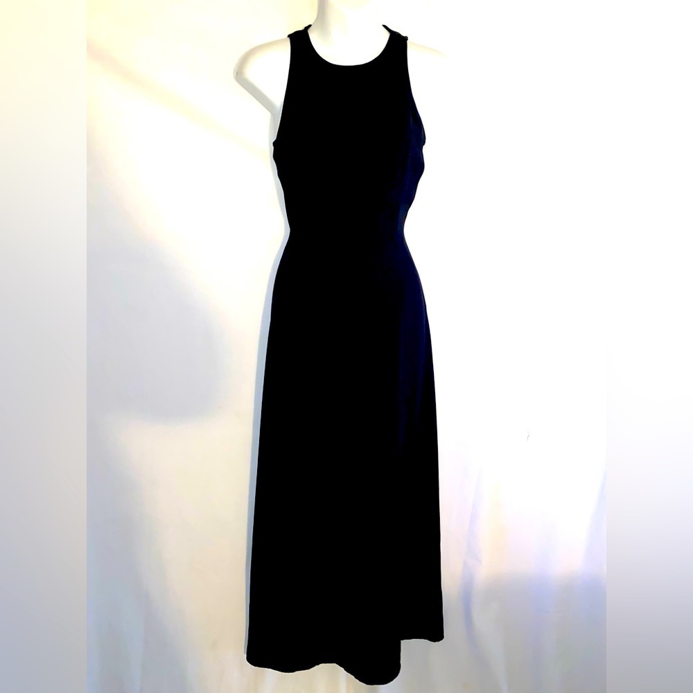 Papell Boutique Black Evening Dress
